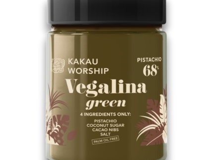 Kakau Worship - Vegalina Green pistacho 68% 200gr